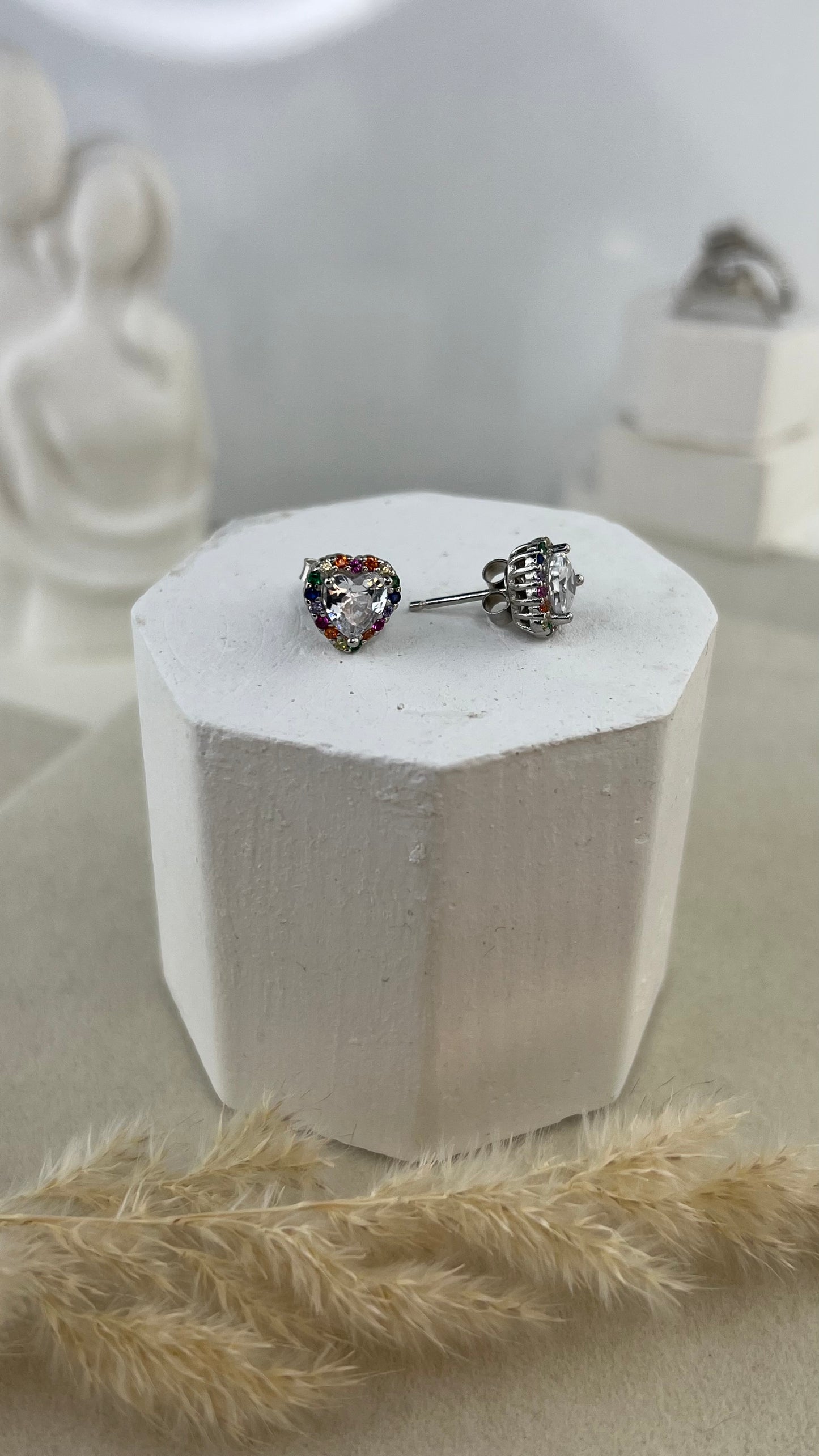 Set Rainbow Heart