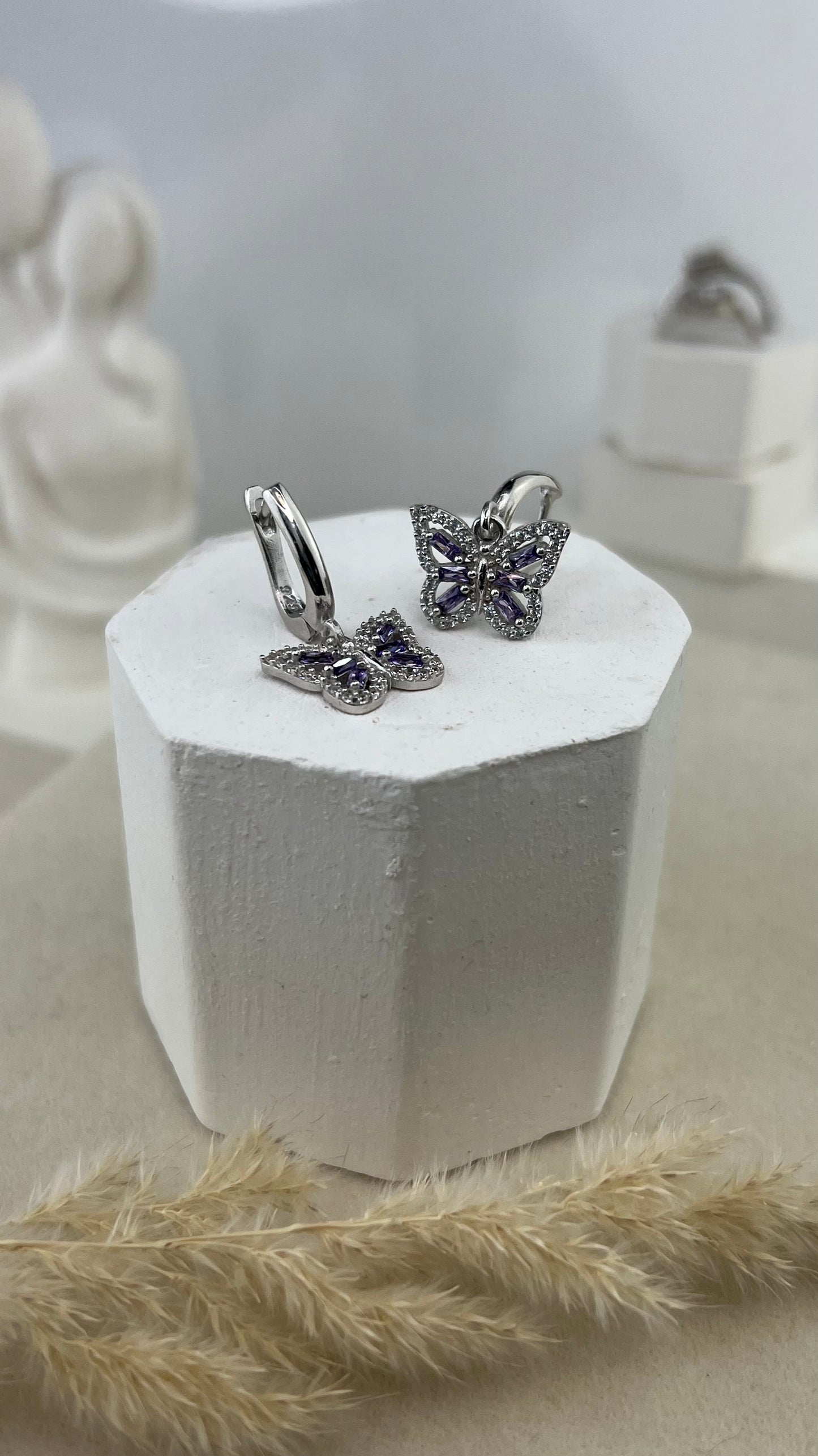 Earrings Yara (Lilac)