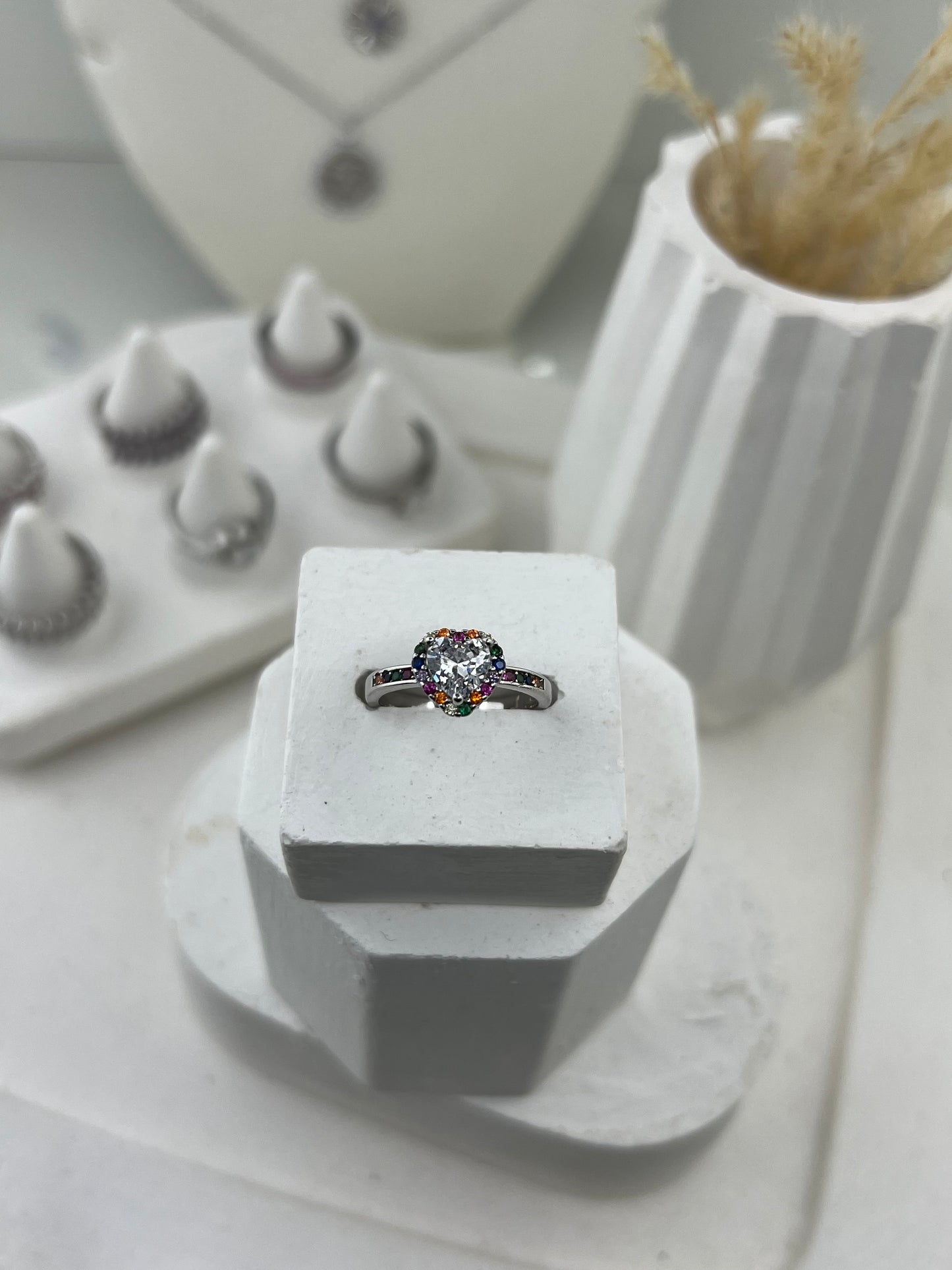 Set Rainbow Heart
