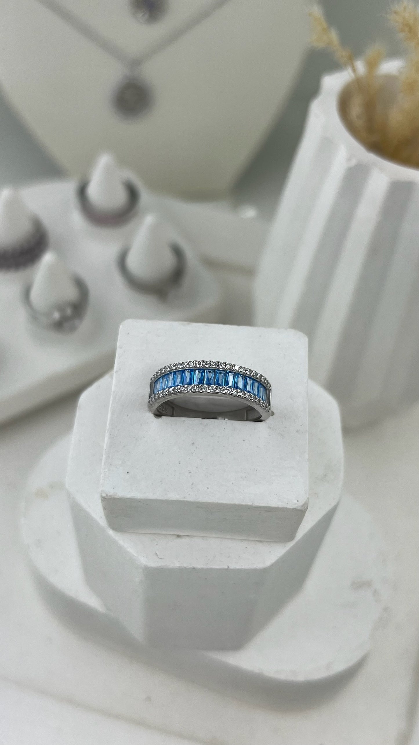 Ring Lilia (blue)