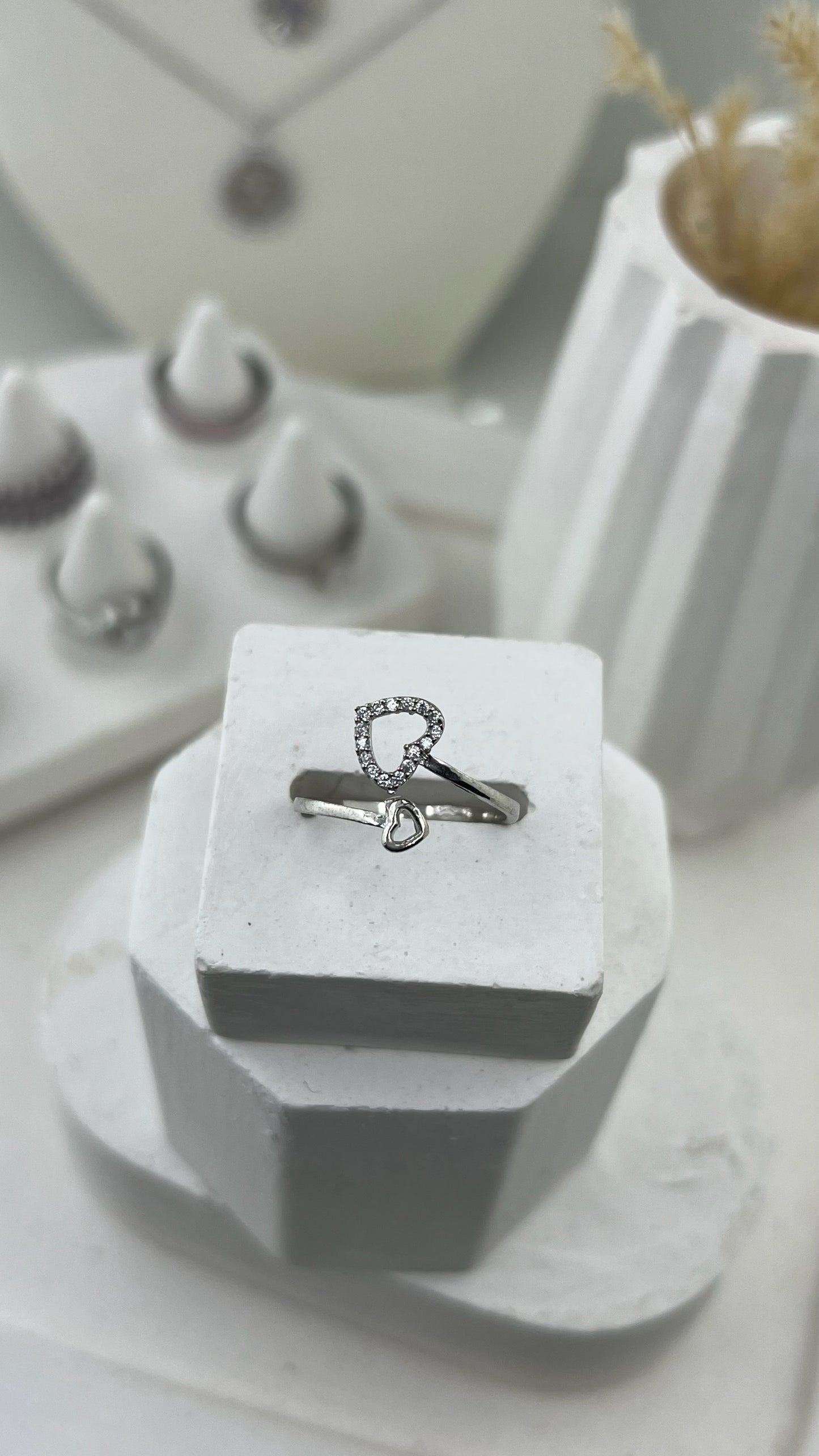 Ring Double Heart