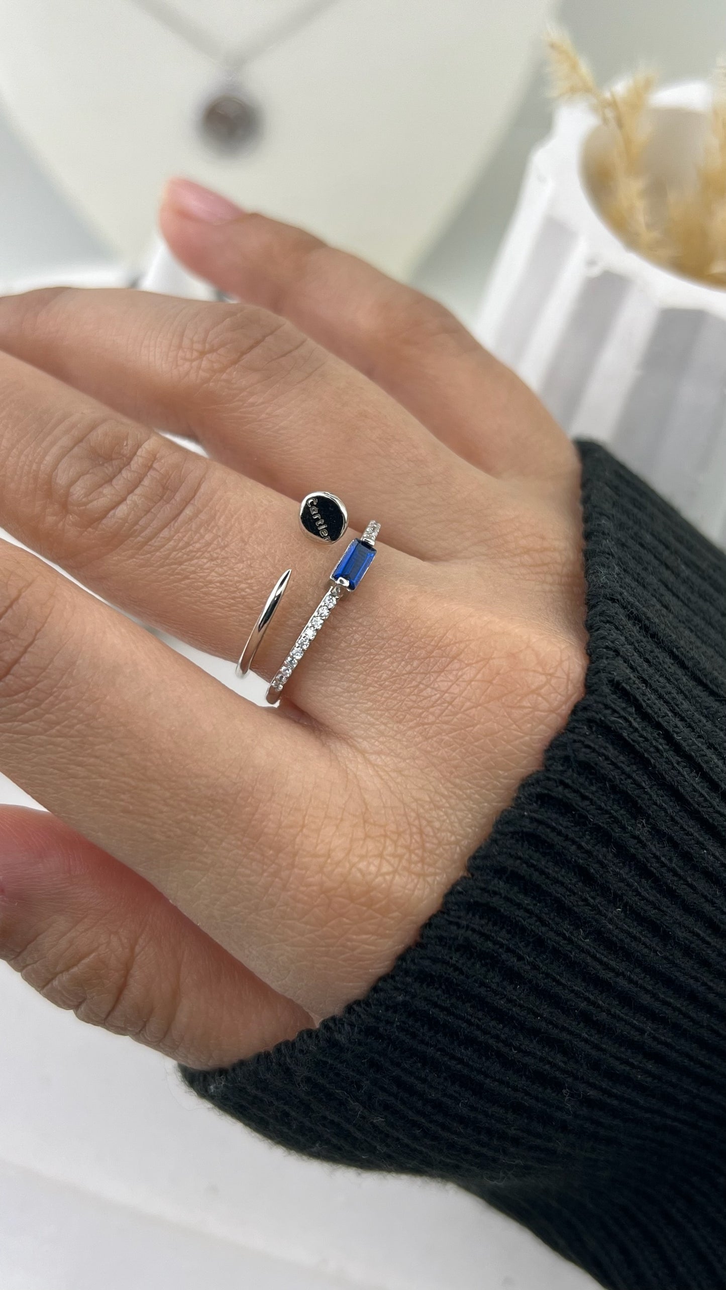Ring double clou