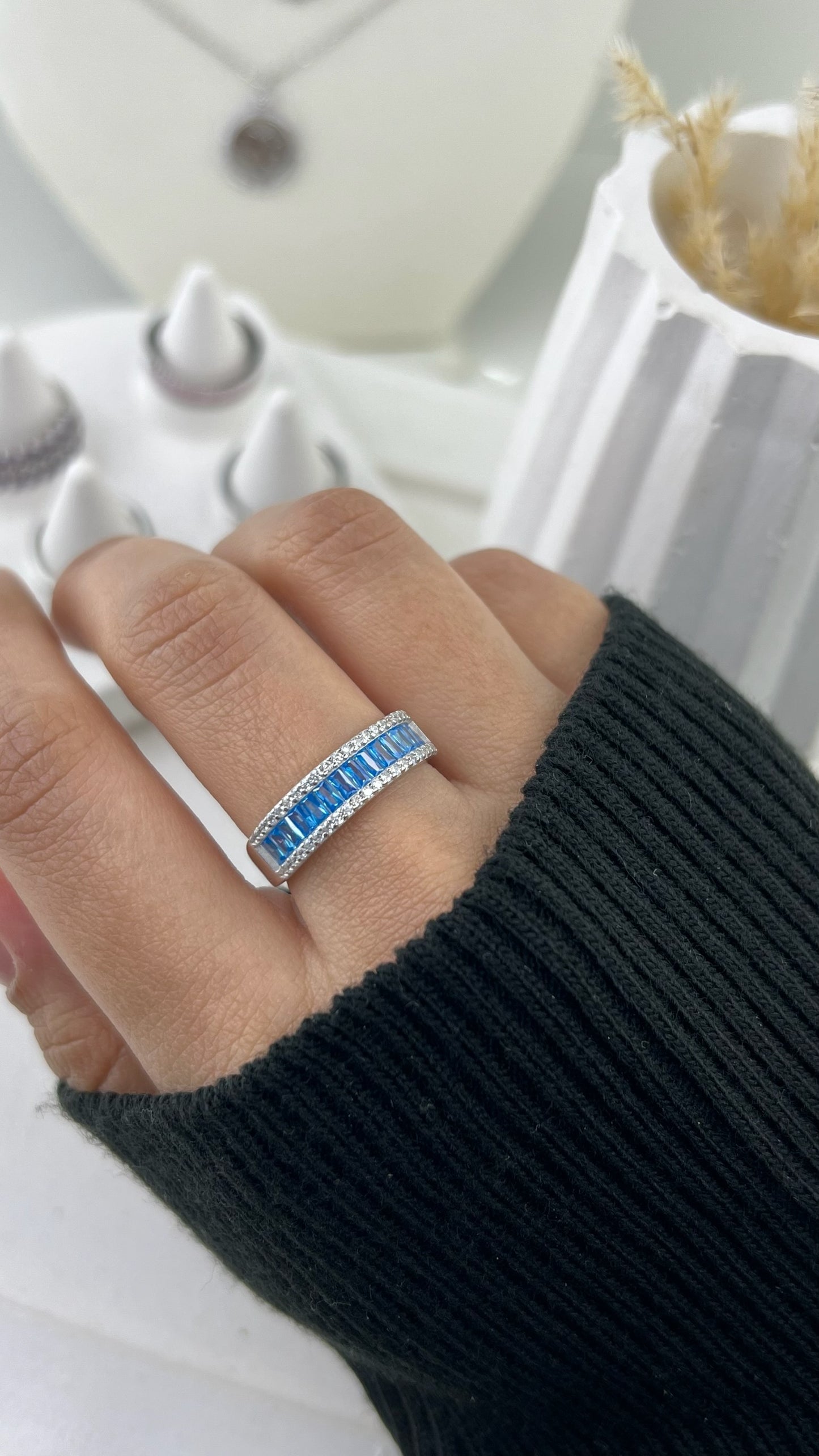 Ring Lilia (blue)