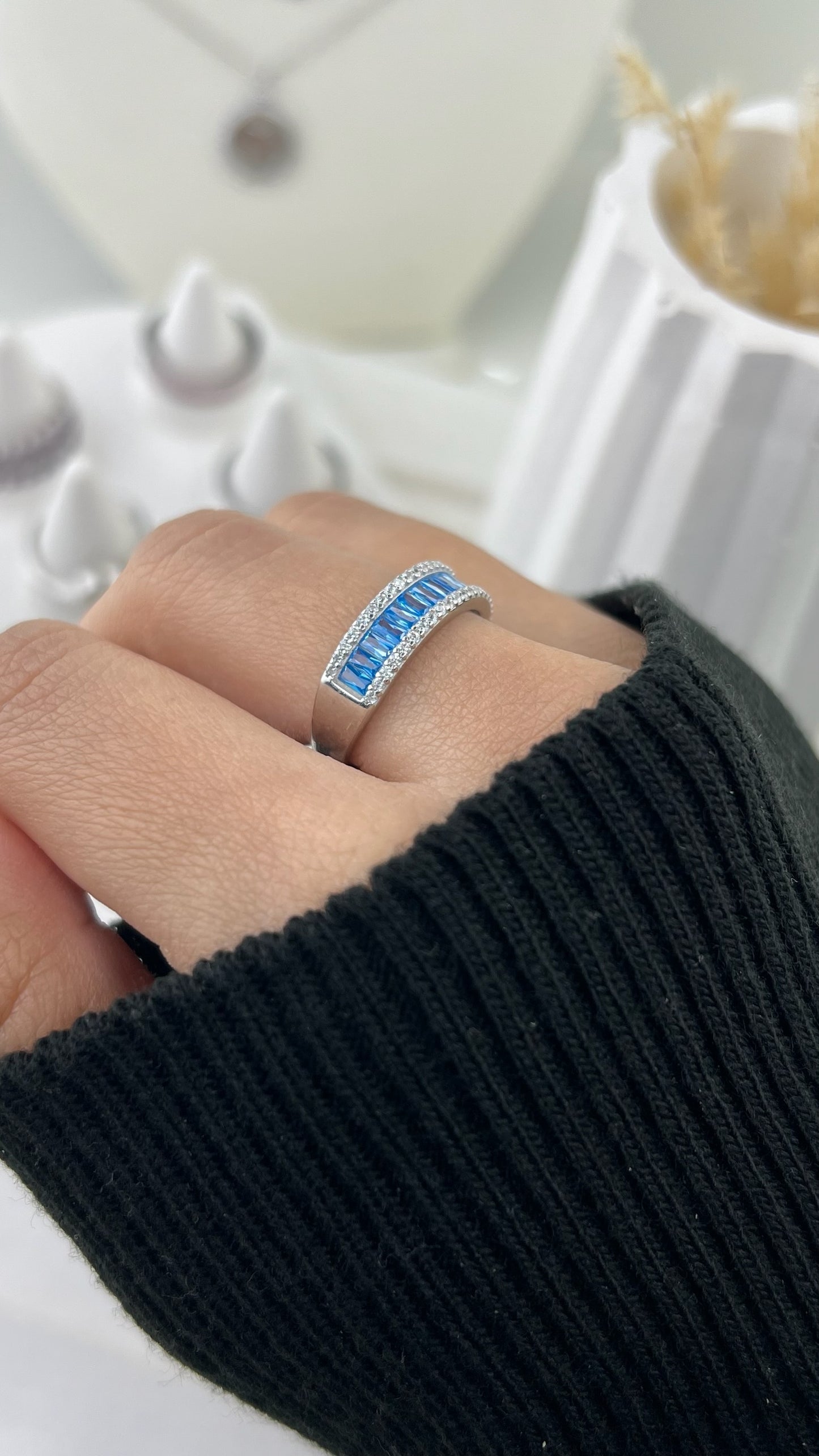 Ring Lilia (blue)