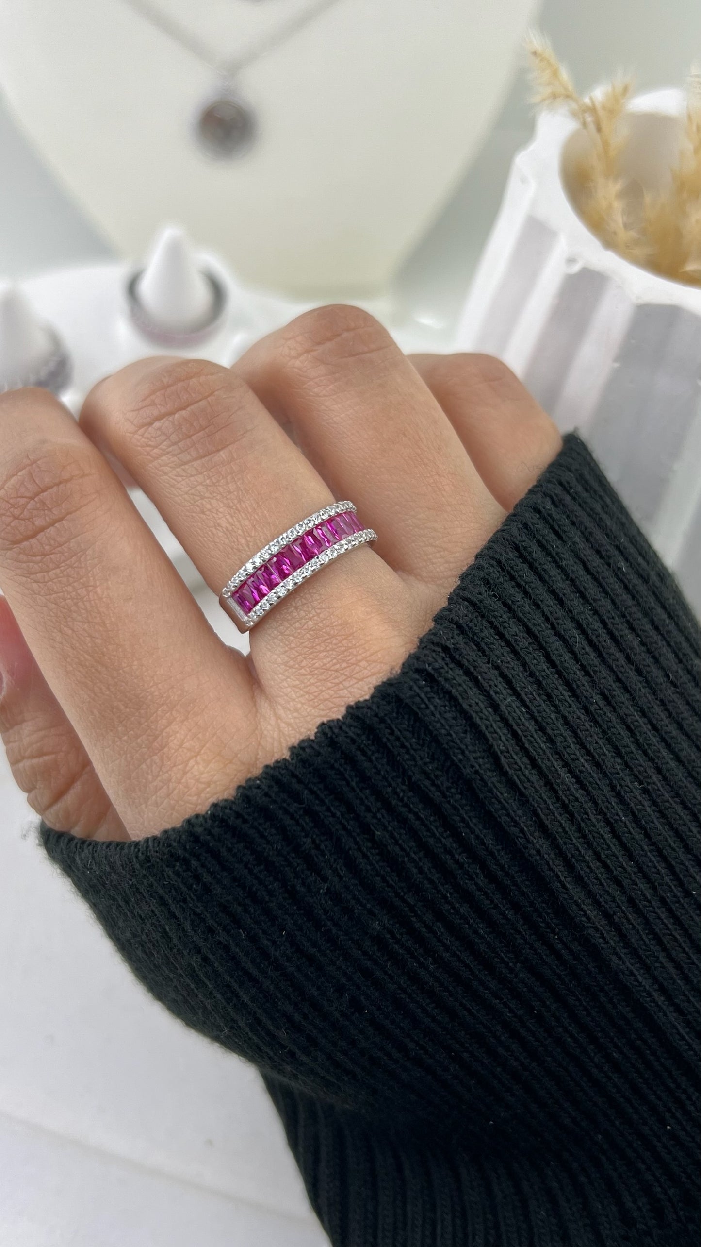 Ring Lilia (Fuchsia)