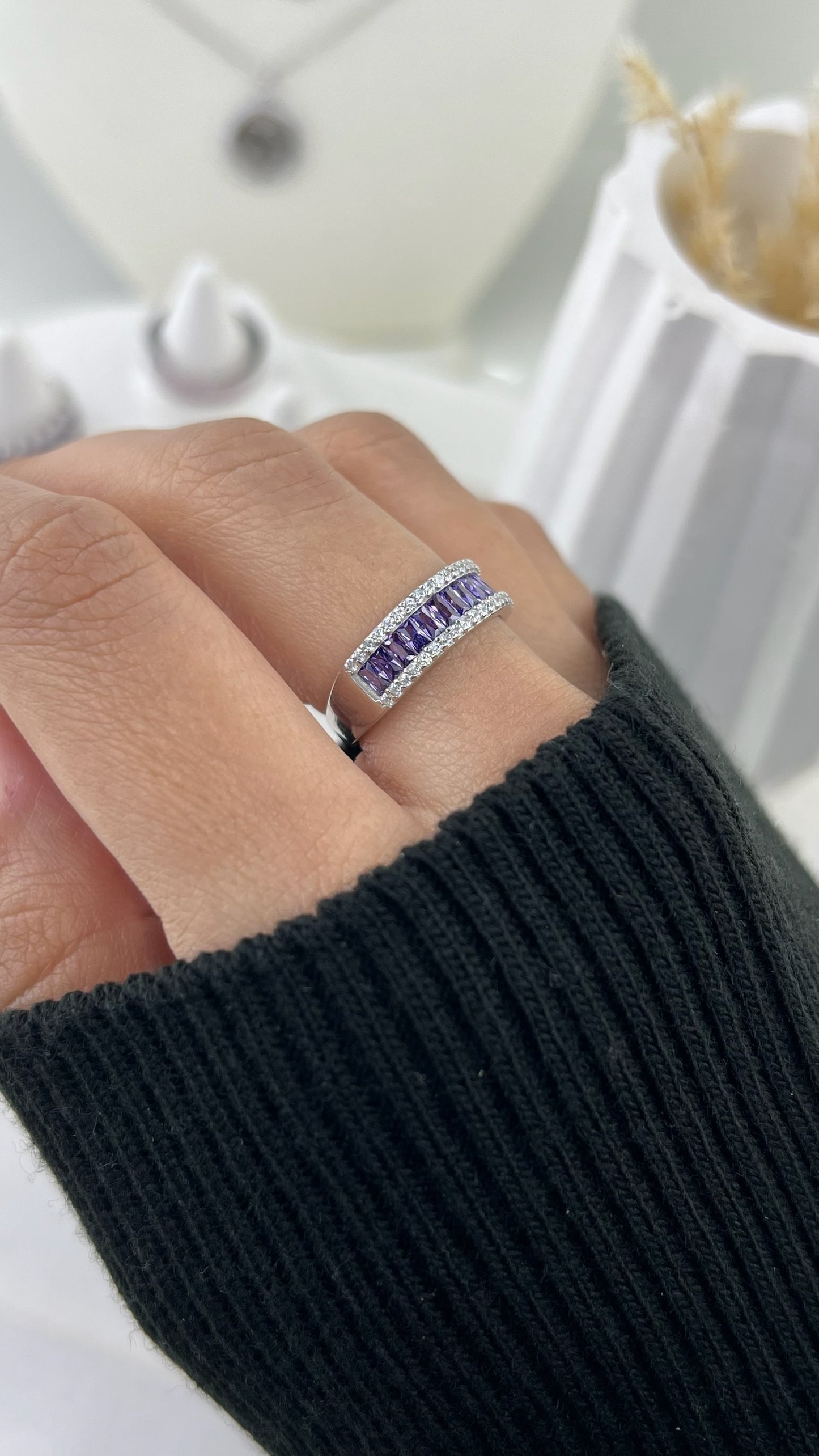 Ring Lilia (Purple)