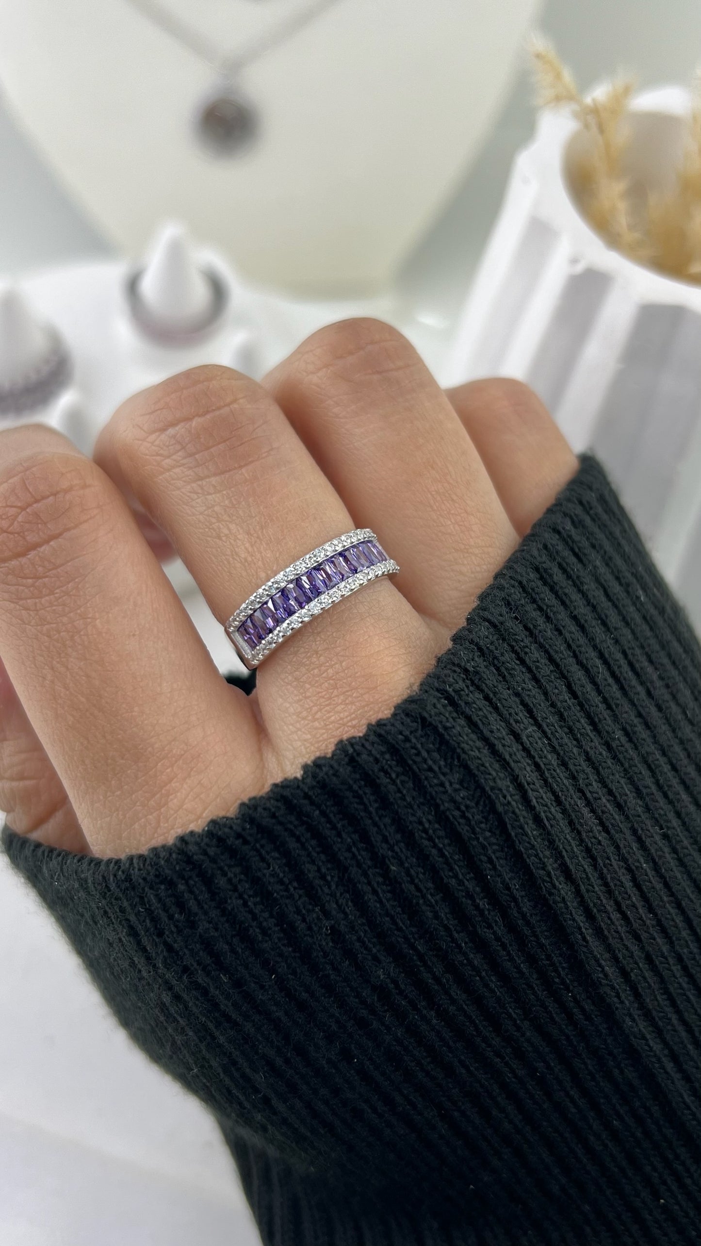 Ring Lilia (Purple)