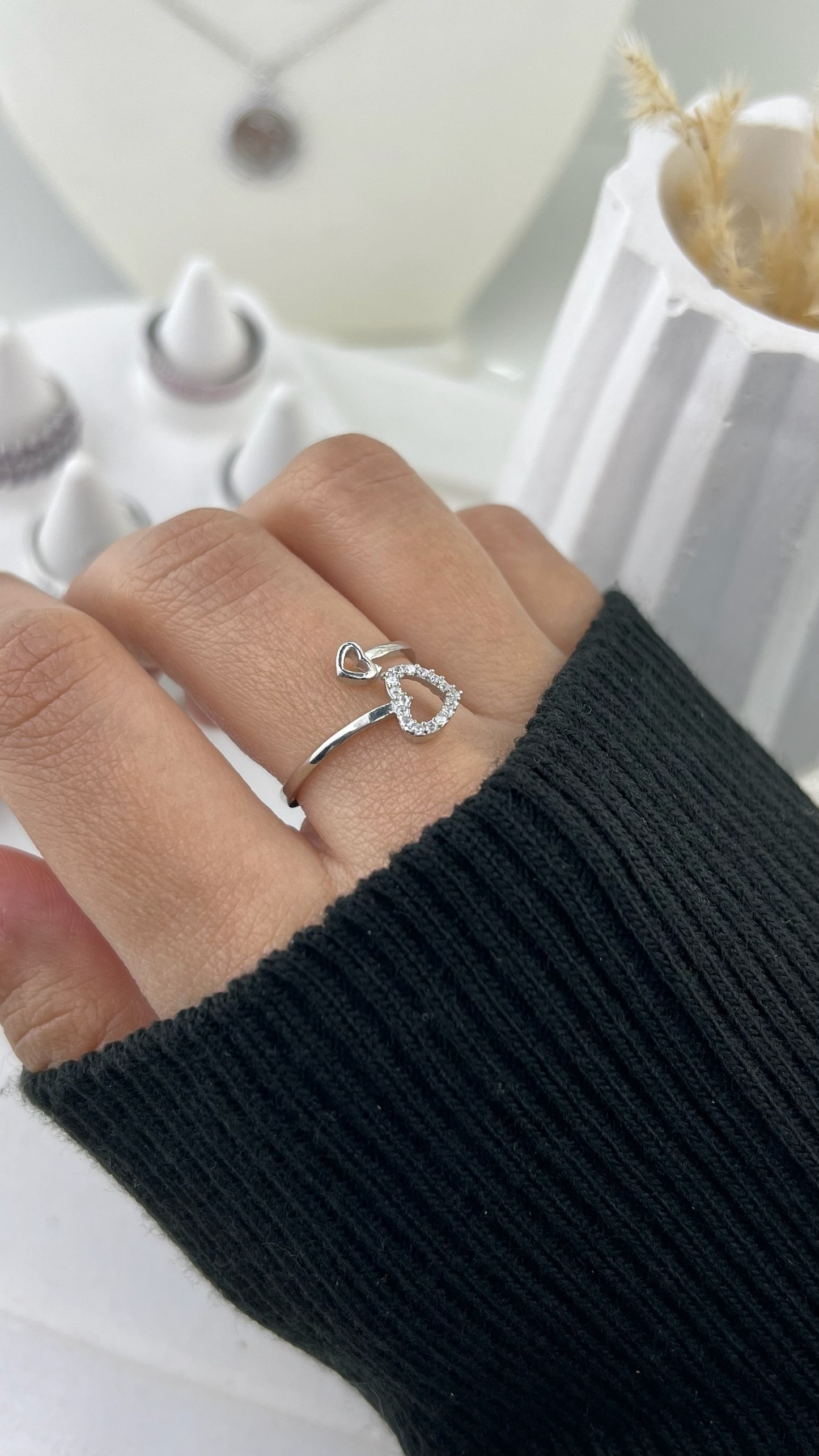 Ring Double Heart