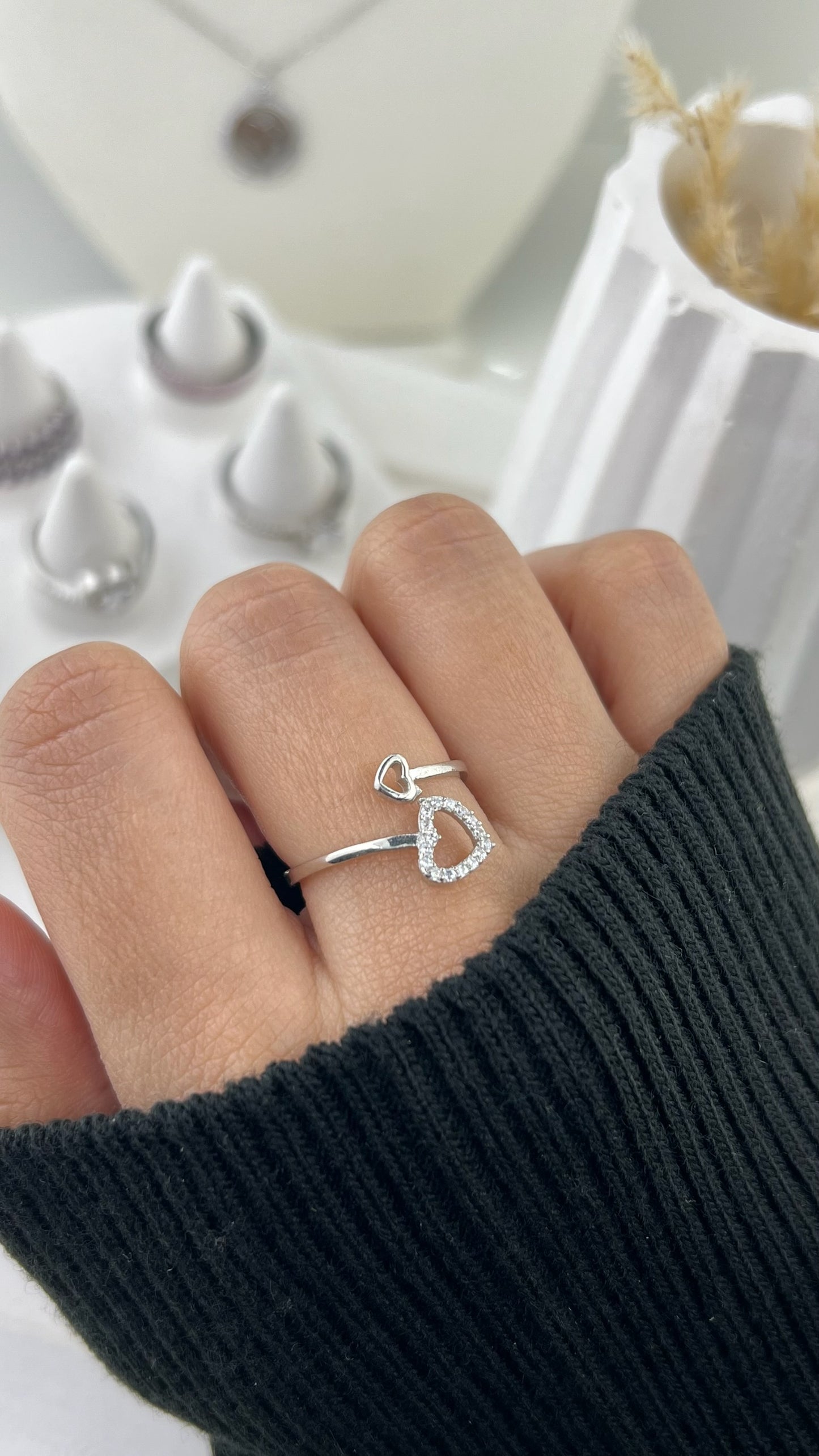 Ring Double Heart